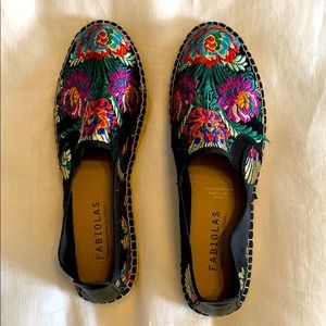 Women’s jacquard Espadrille shoes